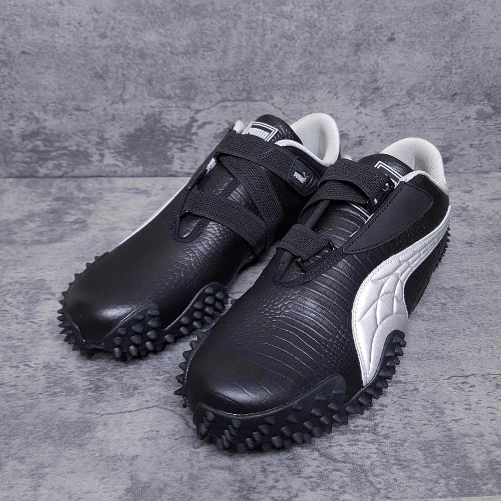 PUMA Asap Rocky X Mostro OG Alligator Skin Shoes Mens Size‎ 13 Black Grey - Picture 3 of 6